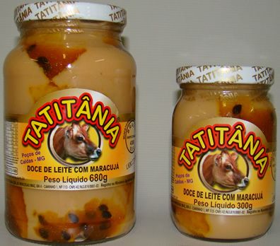 Doce de leite com Maracujá