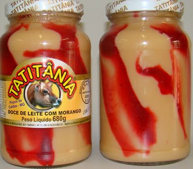 Doce de leite com Morango